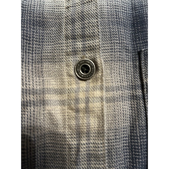 Harley Davidson Womens M Flannel Plaid Cotton Long Sleeve Button Down Shirt - Picture 12 of 12